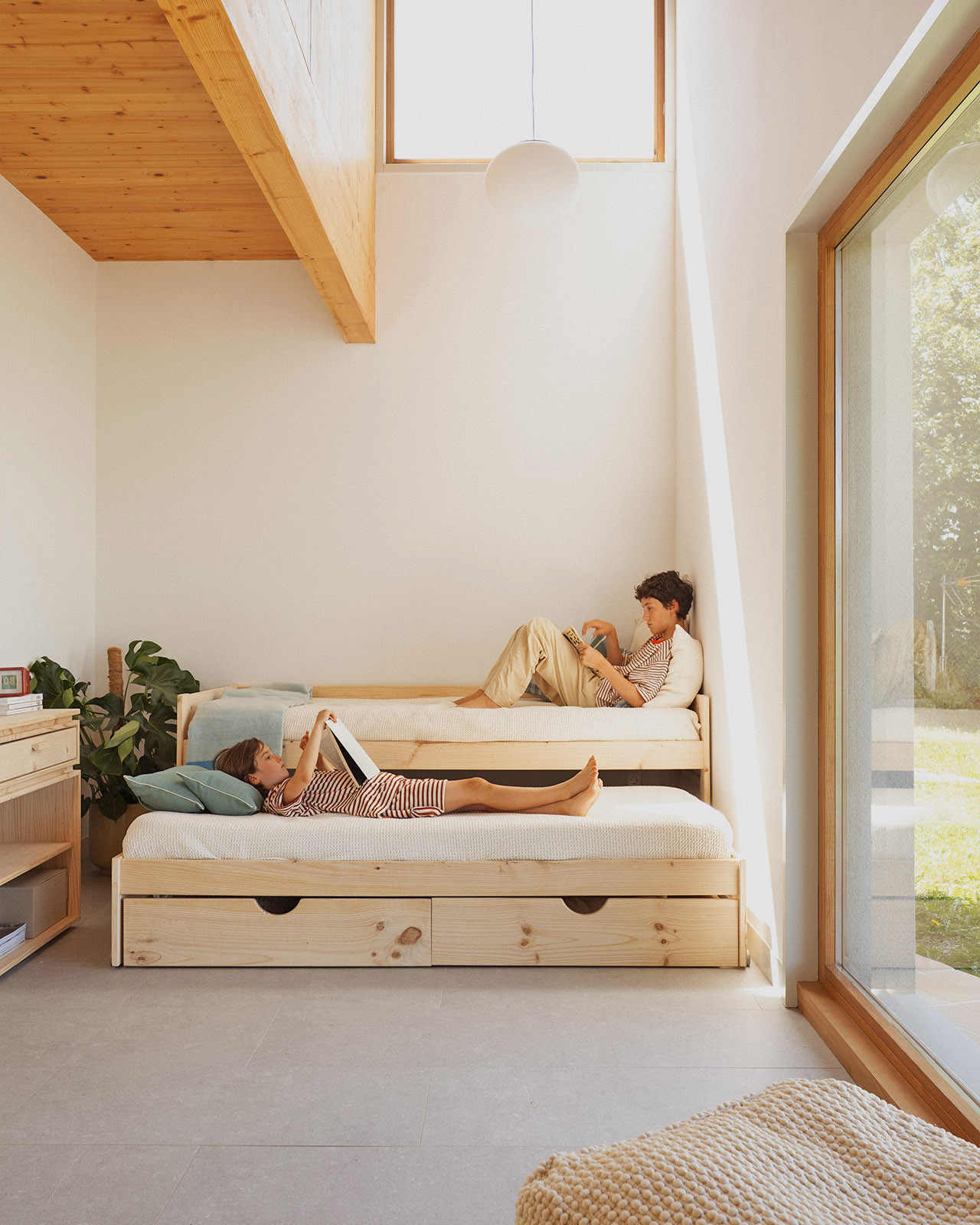 Pour rendre la décoration avec du bois naturel encore plus facile.